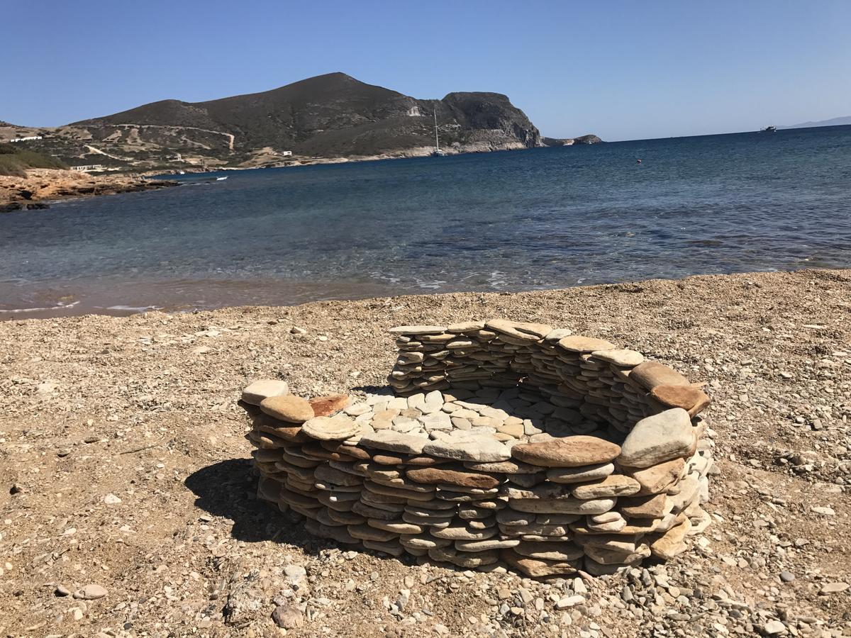 Island White Appartement Agios Georgios  Buitenkant foto